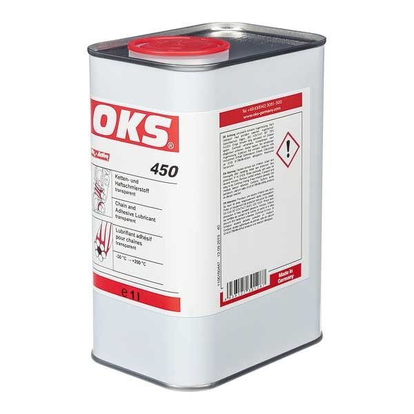 Chain and Adhesive Lubricant transparent